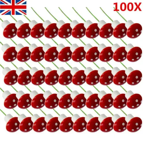 100X Mini Foam Mushroom Garden Ornament Flower Pot Bonsai Micro Landscape Decor Royalcart