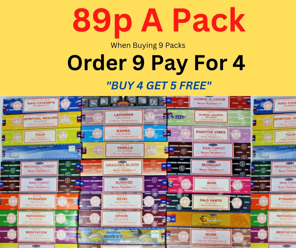 Satya Incense Nag Champa Insence Sticks Joss Mix & Match Scents Royalcart