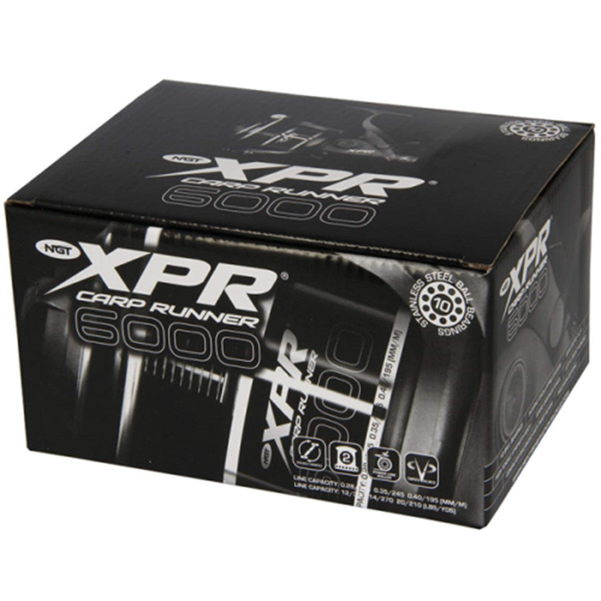 2x NEW NGT XPR 6000 10BB Carp Coarse Fishing Bait Runner Reel Deluxe Twin Handle