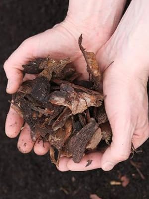 800L Decorative Garden Chip Bark Bale Ideal for Adding a Professional Touch to Beds Borders Containers and Ground
