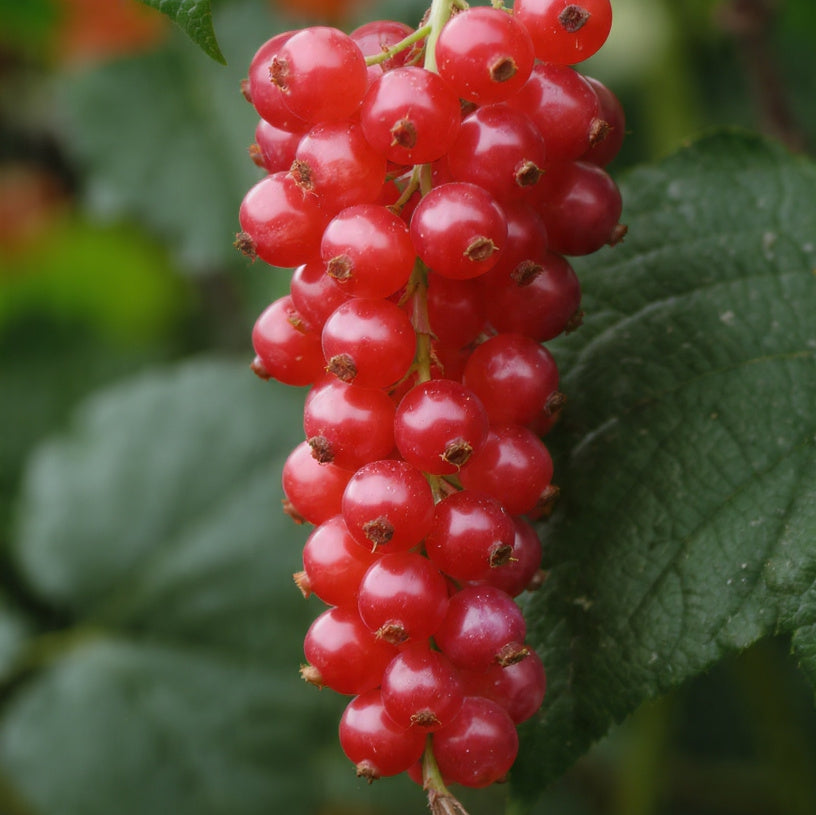 Redcurrant Ribes rubrum 'Jonkheer van Tets' Deciduous Hardy Fruit Tree 9cm Pot