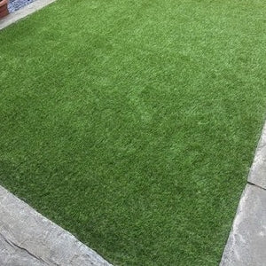Artificial Grass 40mm Realistic Luxury C Shaped Yarn Astro Turf Fake Grass 3 working days delivery