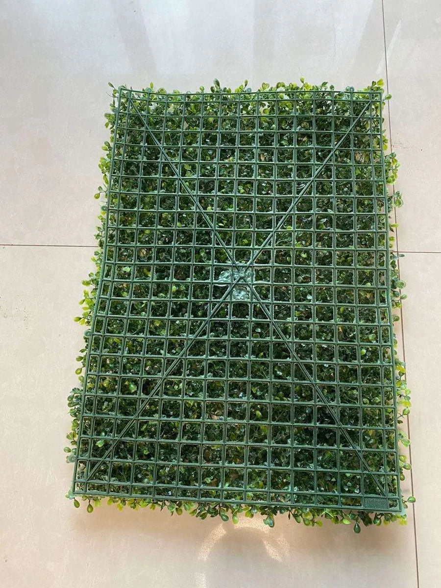 25X Artificial Plant Fence Greenery Wall Hedge Grass Mat Foliage Screen Panels UK