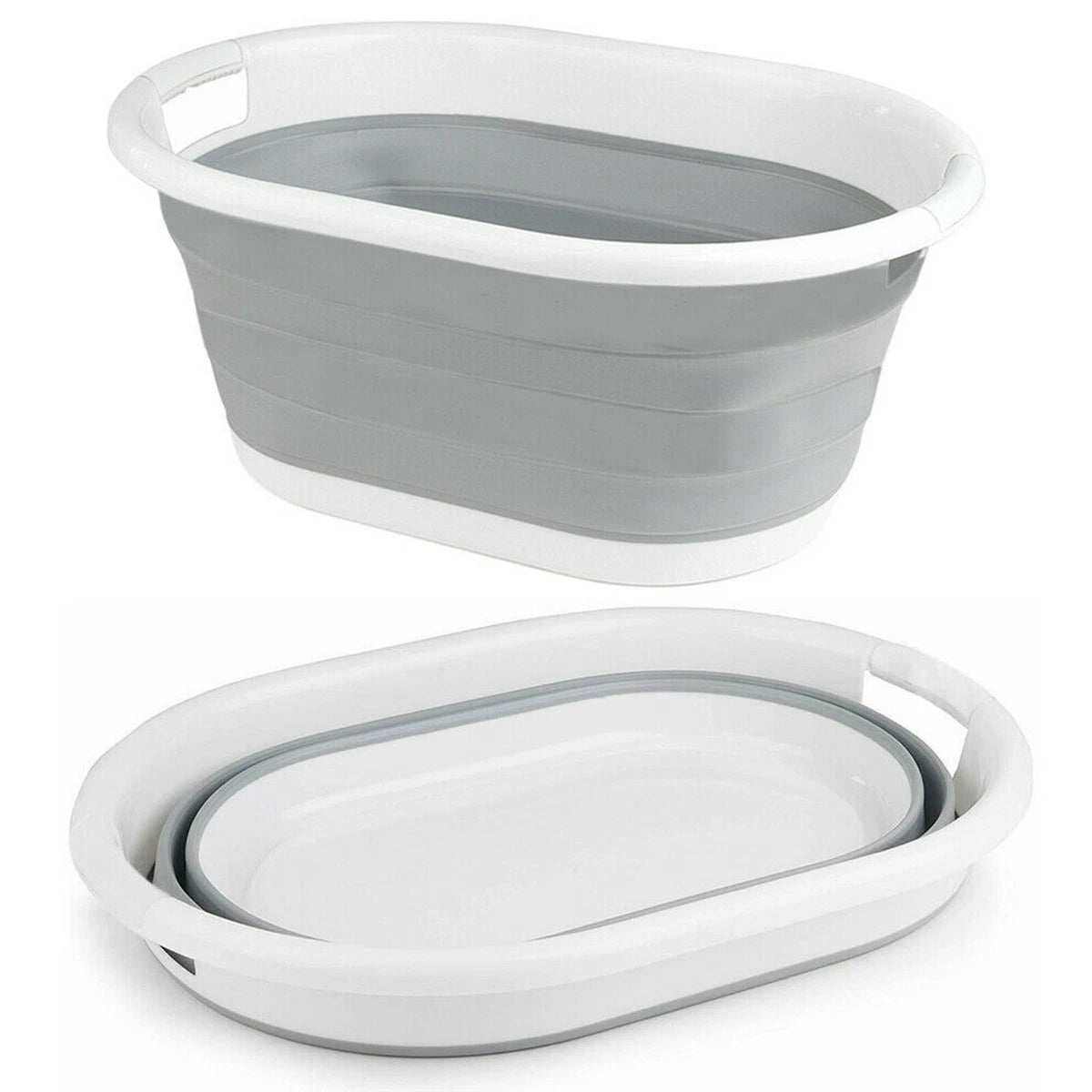 LARGE POP UP FOLDING COLLAPSIBLE LAUNDRY BASKET SPACE SAVING CLOTH WASHING BIN