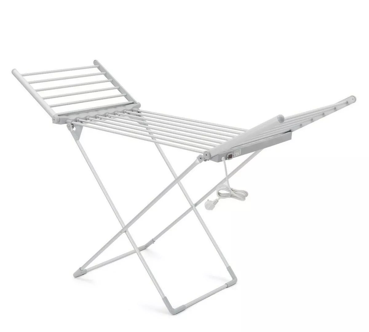 Electric Heated Clothes Dryer Indoor Foldable Drying Horse Rack 230W Royalcart