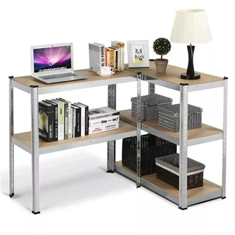 Warehouse 5 Tier Racking Shelf Heavy Duty Steel Garage Shelving Unit Garden Shed Shelving, 2 sizes Royalcart