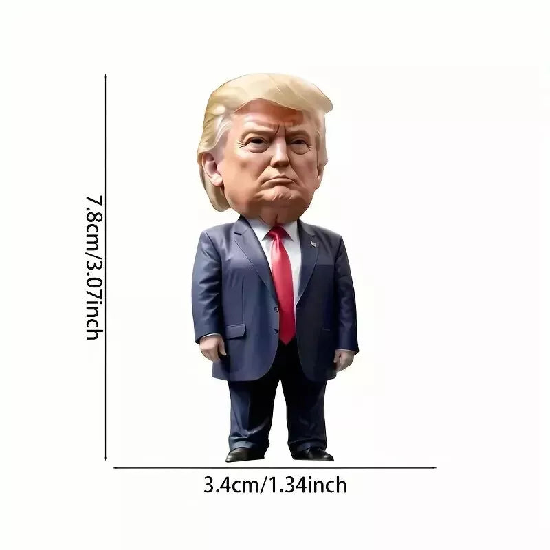 Patriotic Donald Trump 2024 Christmas Ornament ,Acrylic Tree Decor, Holiday Gift