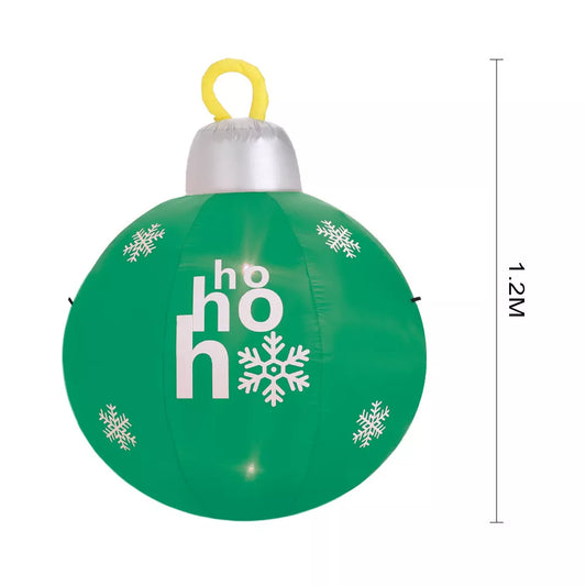 1.2m Green Christmas Ball LED Light