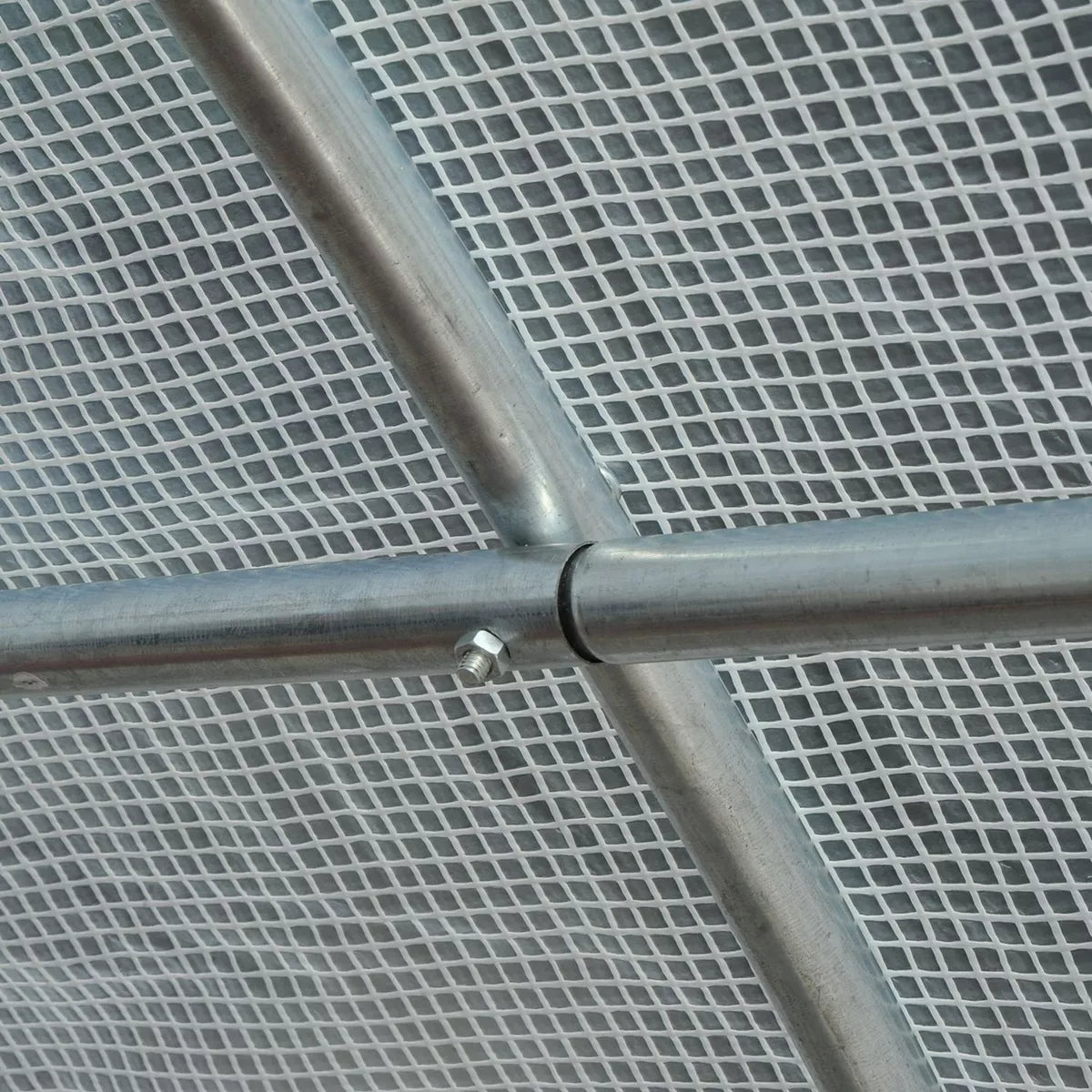 6 x 3 x 2 m Polytunnel Greenhouse w/ Zippered Door and 8 Windows