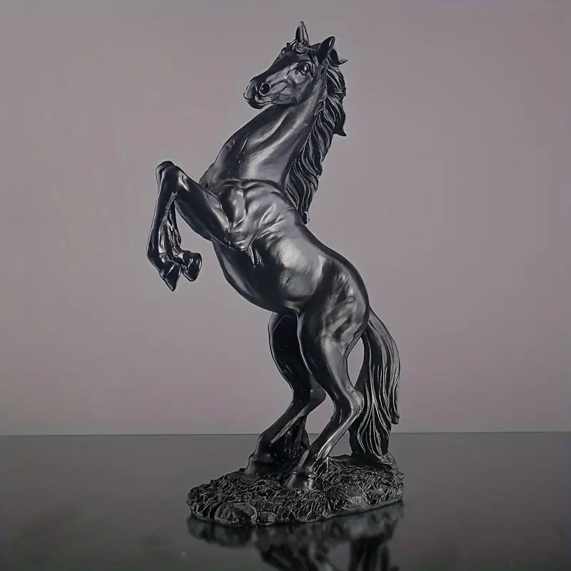 Horse Statue Art Home Deco Animal Sculpture Resin Craft Figurine Ornament Statue Royalcart