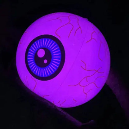 16'' Inflatable Eye Ball LED Eyeball Light Up Remote Control Halloween Decor. Royalcart