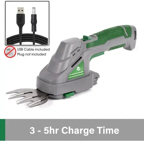 2 in 1 Cordless Hedge Trimmer Shear Built in Hand Held Royalcart