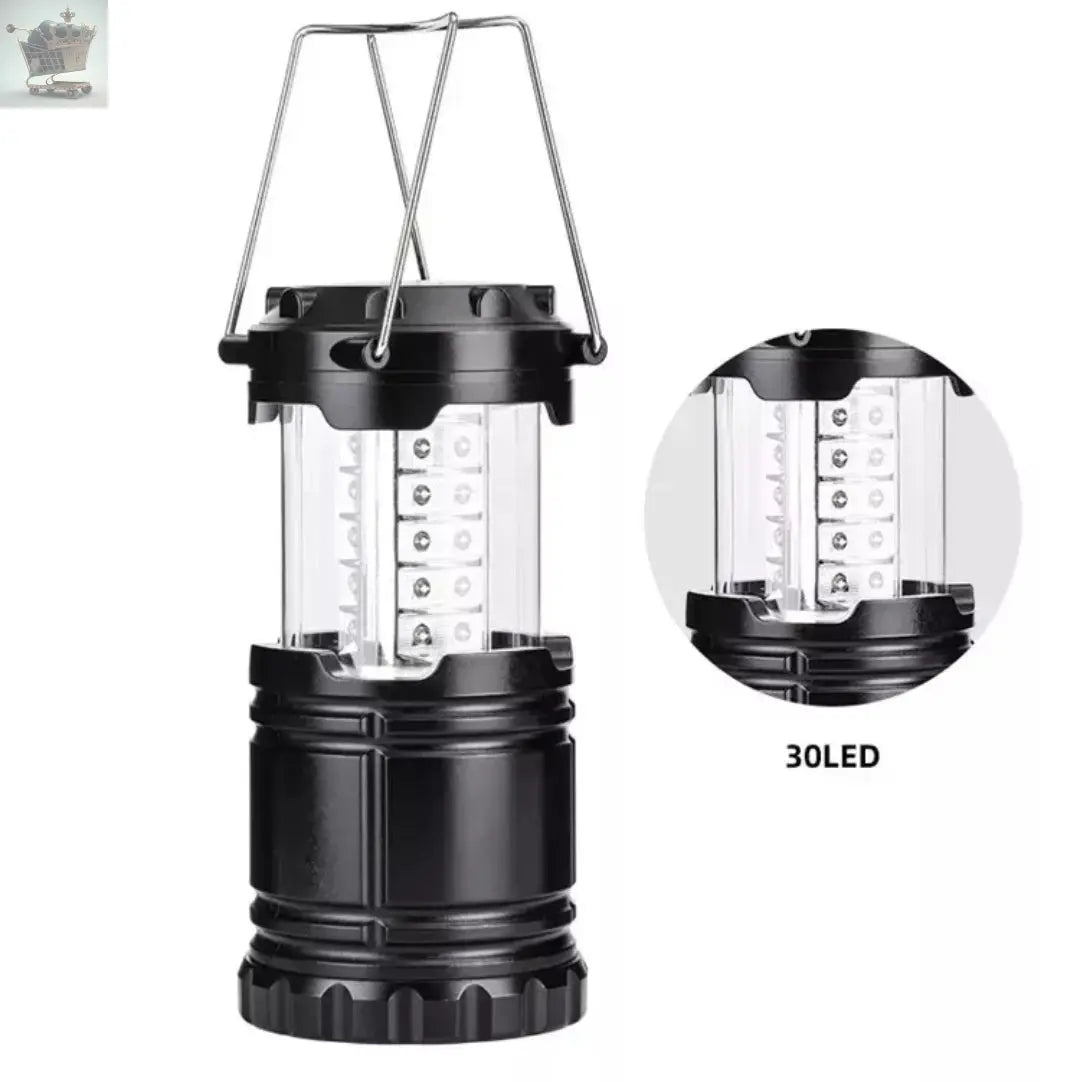 2 x LED Collapsible Camping Tent Light Portable Fishing Lantern Lamp - Royalcart