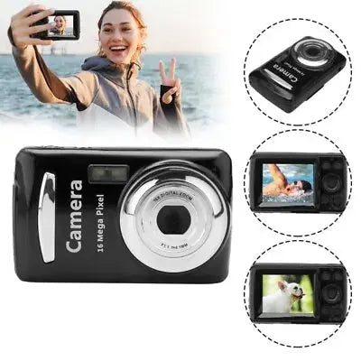 2.4'' Digital Camera Mini Compact 16MP HD TFT Camcorder DV Video LCD Display - Royalcart