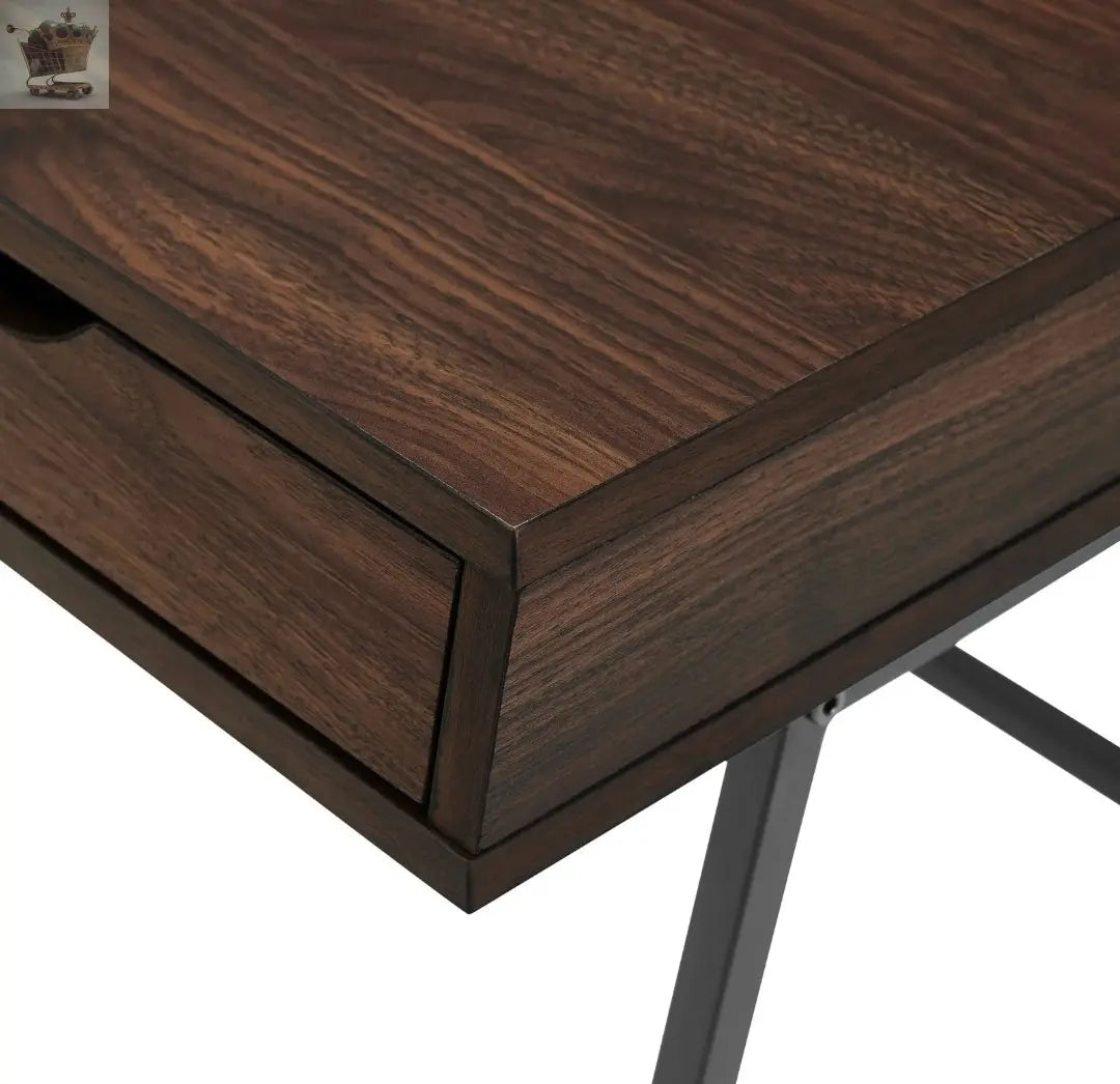 Computer And Table Laptop Angled 3 Drawers Angled Workstation Writing PC Laptop Computer Table Front ...