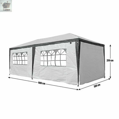 3x6m Gazebo Canopy With 6 sides Gearcourt