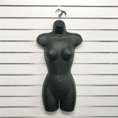 FEMALE HANGING BODY MANNEQUIN FORM TOP QUALITY TORSO DISPLAY BUST