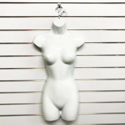 FEMALE HANGING BODY MANNEQUIN FORM TOP QUALITY TORSO DISPLAY BUST