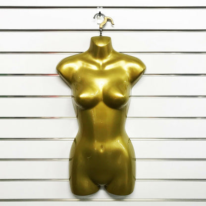 FEMALE HANGING BODY MANNEQUIN FORM TOP QUALITY TORSO DISPLAY BUST