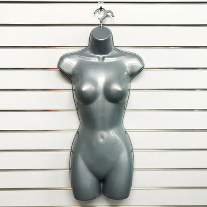 FEMALE HANGING BODY MANNEQUIN FORM TOP QUALITY TORSO DISPLAY BUST