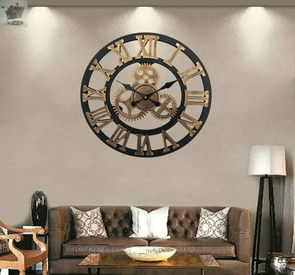 60 cm Large Indoor Outdoor Wall Clock Royalcart