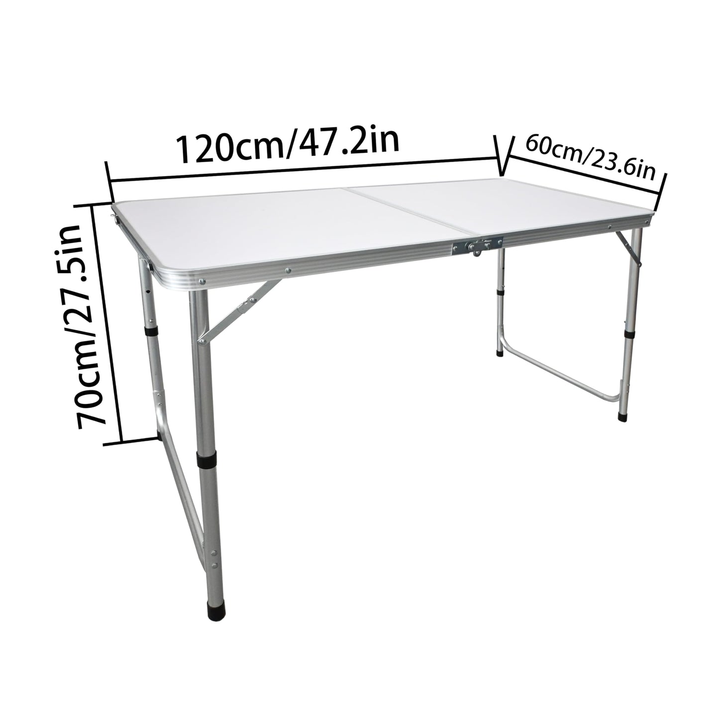 4FT heavy-duty folding table camping table next day delivery