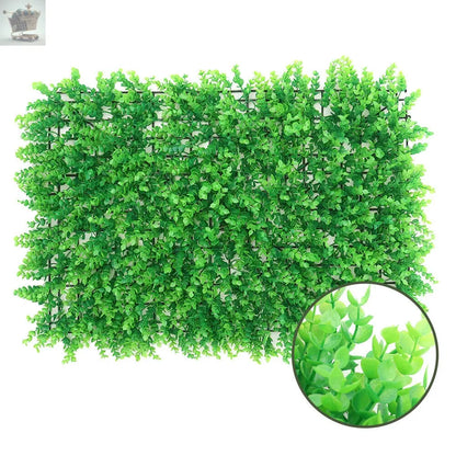 6X Artificial Plant Fence Greenery Wall Hedge Grass Mat Foliage Screen Panels UK Royalcart