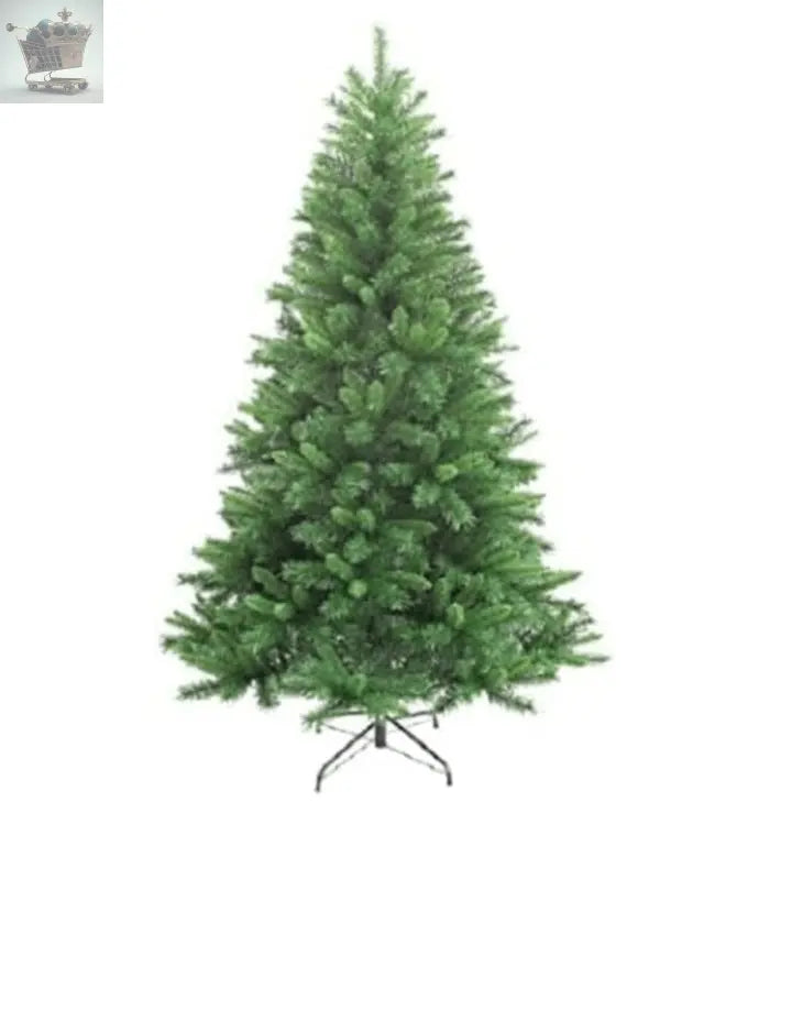 6ft Artificial Green Christmas Tree with Metal Stand Xmas Decoration Bushy Pine Tree Royalcart