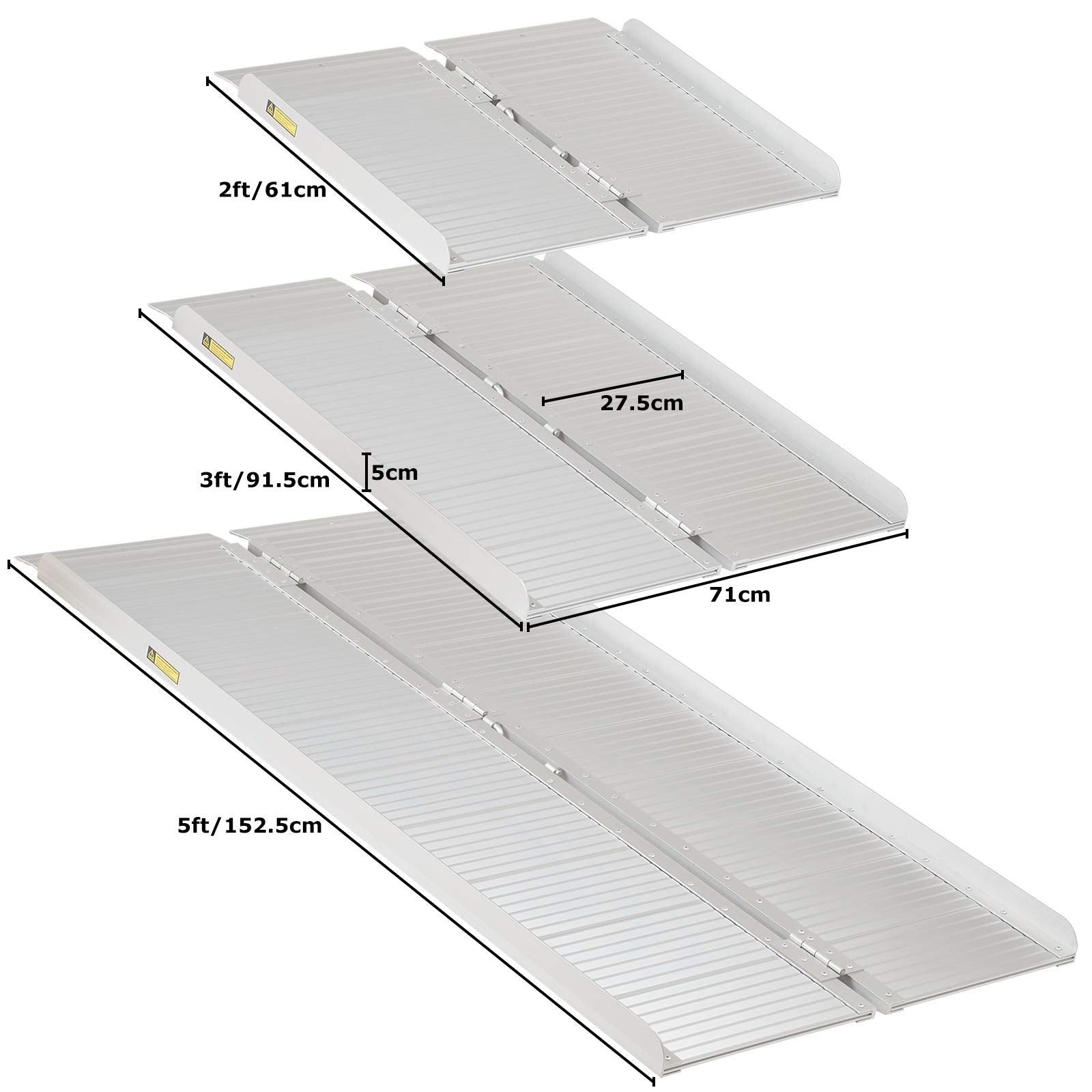 5ft Portable Wheelchair Ramp 152cm Royalcart