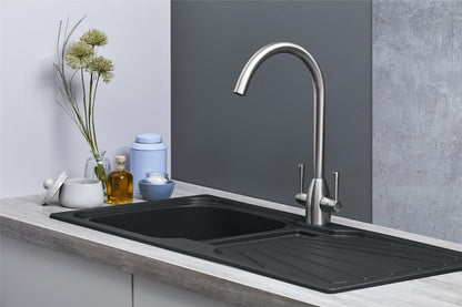 Kitchen Sink Single black