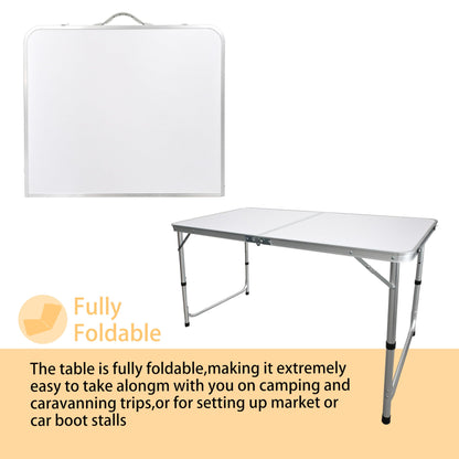 4FT heavy-duty folding table camping table next day delivery