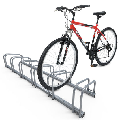 3/4/5/6 Bike Stand Floor or Wall mounted bike rack for garage Bicycle Parking rack Cycle Storage Locking Stand