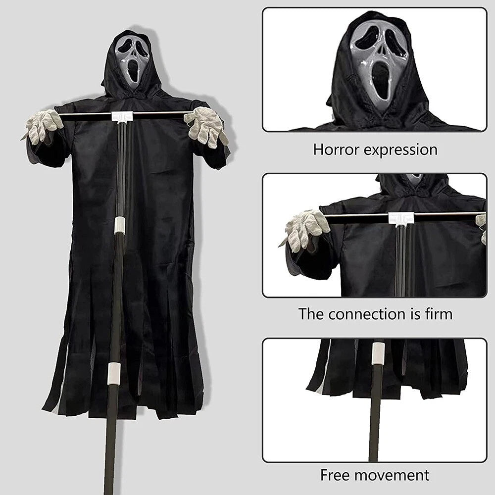 Halloween Decoration Scarecrow Scary Ghost Flying Scarecrow Outdoor Yard UK