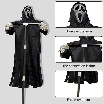 Halloween Decoration Scarecrow Scary Ghost Flying Scarecrow Outdoor Yard UK