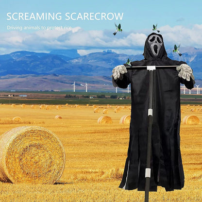 Halloween Decoration Scarecrow Scary Ghost Flying Scarecrow Outdoor Yard UK