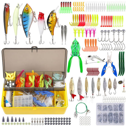301 PCS Fishing Lures Sea Bass Set Mixed