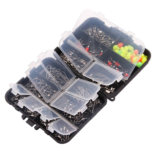 140pcs/box Fishing Swivel Snaps Kit