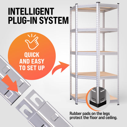 Heavy Duty Corner Shelving Unit Set of 3