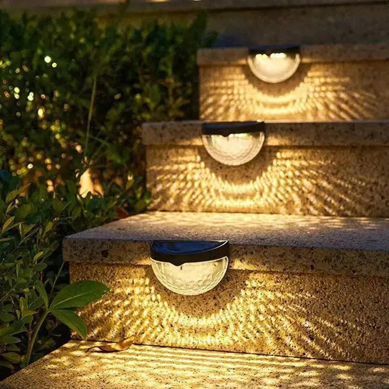 8X Super Bright Solar Powered Door Fence Wall Lights Led Outdoor Garden Lamp - Royalcart