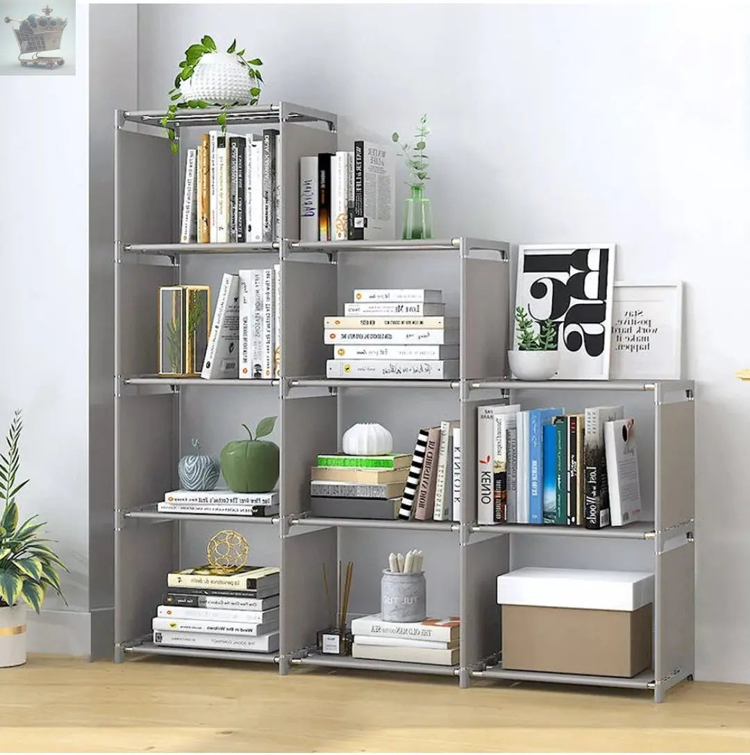 9 Cube Bookcase Shelf Display Furniture Storage Shelving Unit Living room Office - Royalcart