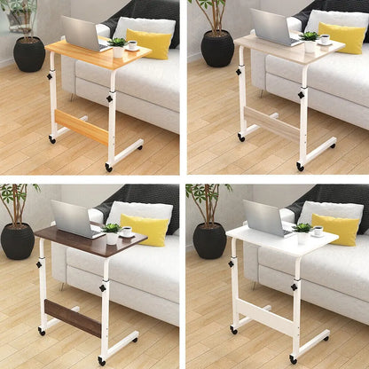 Adjustable Height Laptop Sofa Bedside Cart Over Bed Computer Table Notebook Desk Royalcart