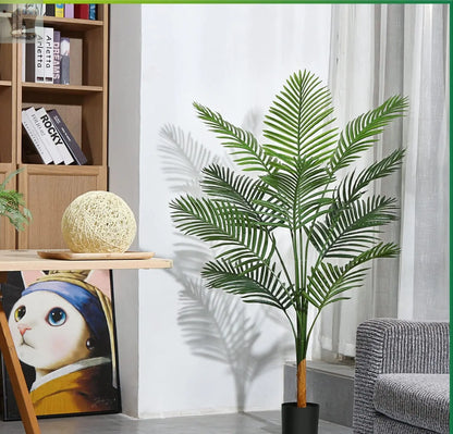 Artificial Areca Palm Tree Fake Tropical Palm Plant Royalcart