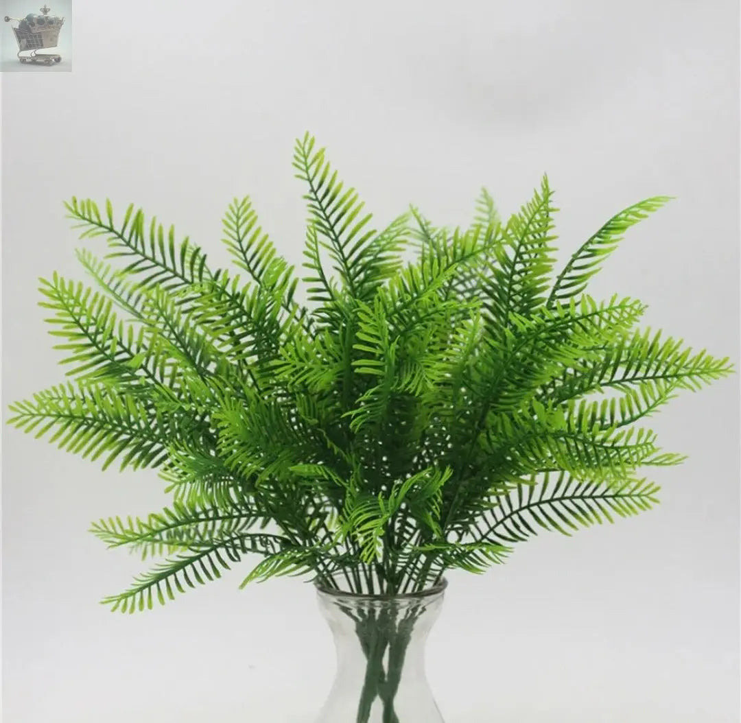 Artificial Fern Evergreen Persian Grass Decor Plants Royalcart