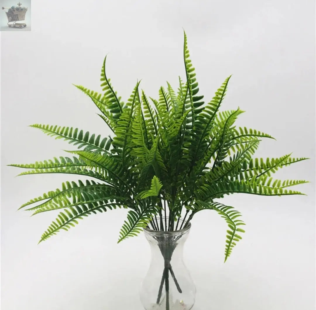 Artificial Fern Evergreen Persian Grass Decor Plants Royalcart