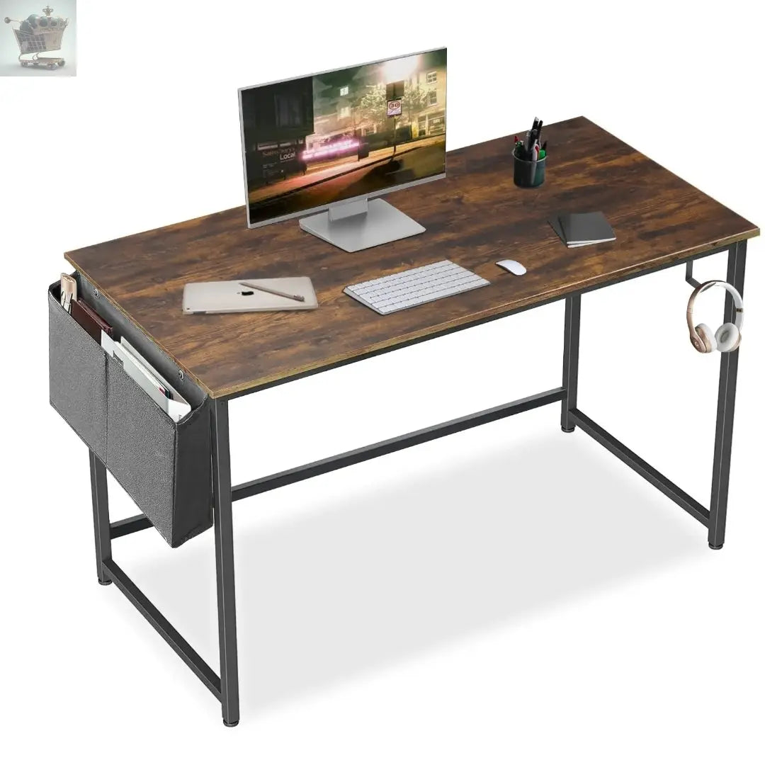 Computer Desk Laptop PC Study Table Writing Home Office Desk Workstation Storage - Royalcart