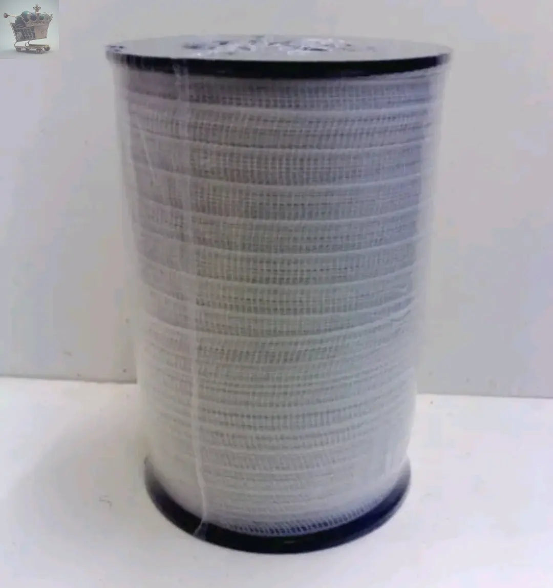 ELECTRIC FENCE TAPE - 2 x 20mm White Rolls 400m In Total Poly Fencing Horse Royalcart