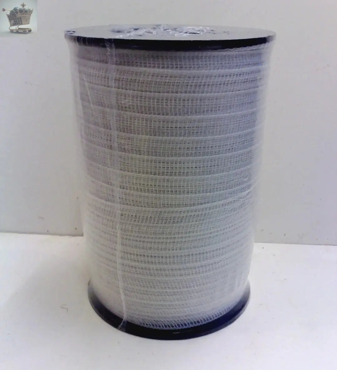 ELECTRIC FENCE TAPE - 2 x 20mm White Rolls 400m In Total Poly Fencing Horse Royalcart