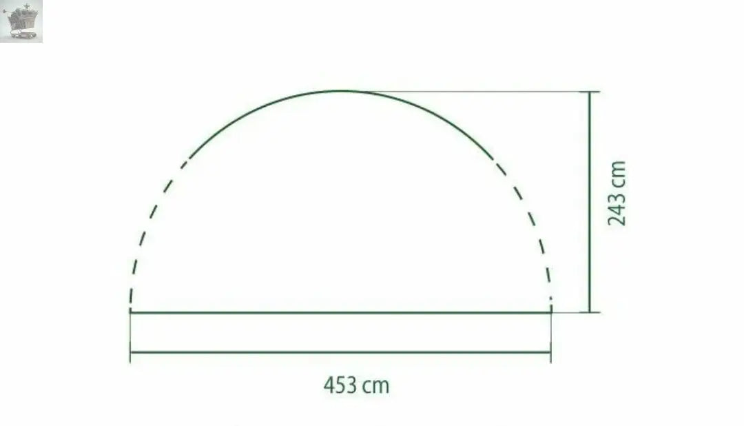 Event Dome XL 4.5M with 4 Screen Walls Camping Caravan Shelter Royalcart