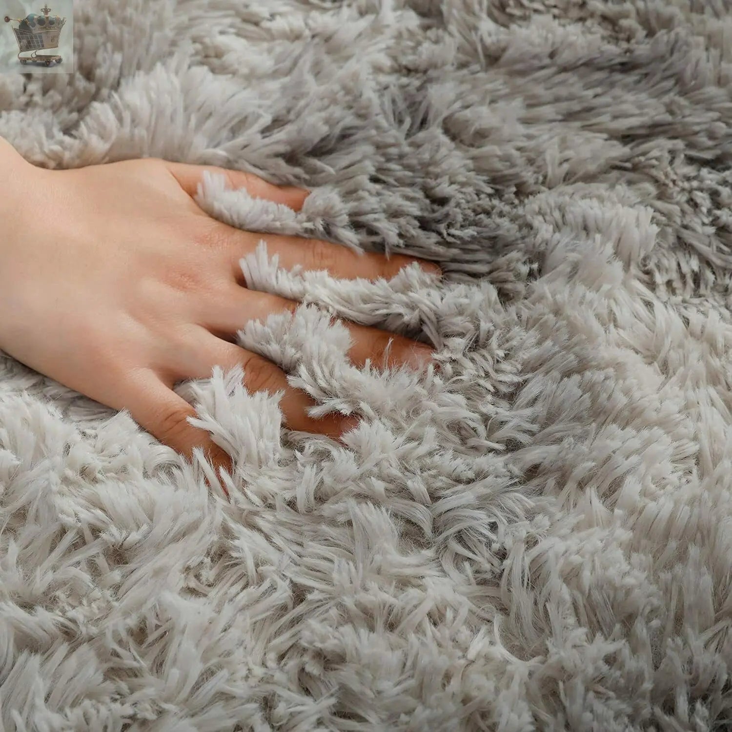 Fluffy Rugs Anti-Slip Large SHAGGY RUG Super Soft Mat Living Room Bedroom Carpet Royalcart