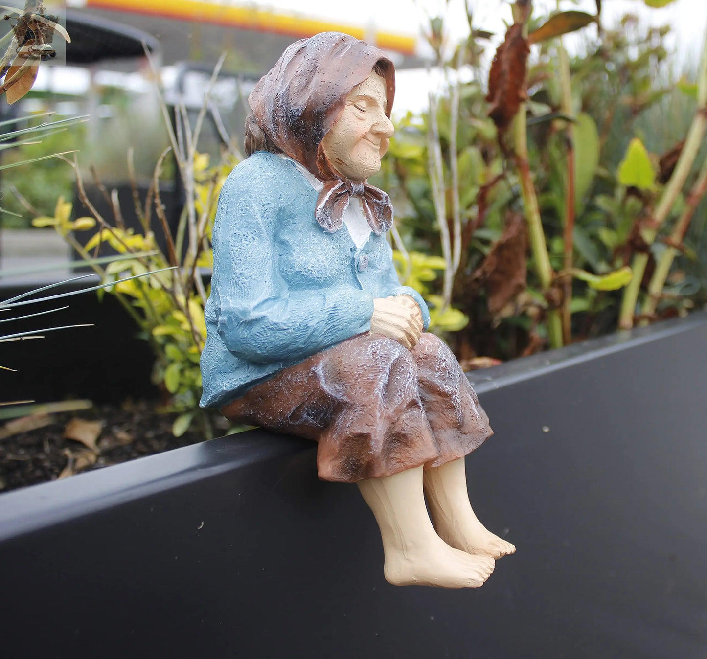 Garden Ornaments Grandfather Grandmother Statues Old People Papa Nana Figures Royalcart